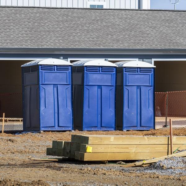 Heavy-duty construction site porta potty in Espanola, New Mexico
